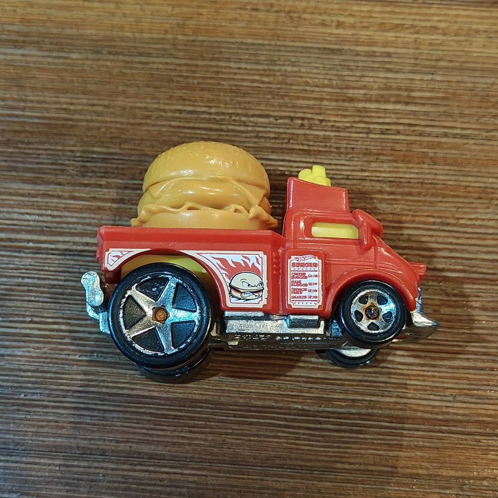 2025 Hot‎ Wheels Buns Of Steel Burger & Fries Truck Die-Cast Collectible Toy Car